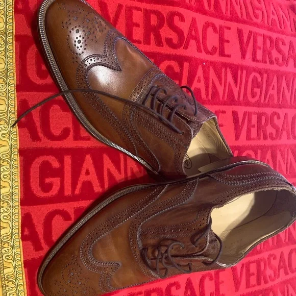 Elegant and Very nice Weston shoe from Italy-brown-new SHOE-05_278.png?v=1719851988 main image 4